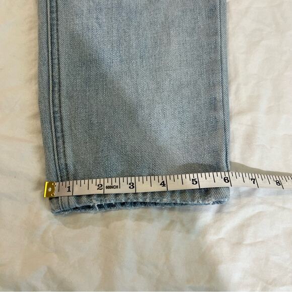 UO x BDG High-Waisted Mom Jean – Ripped Light Wash sz 27 - Picture 12 of 16